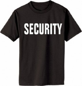 security guard t shirt design