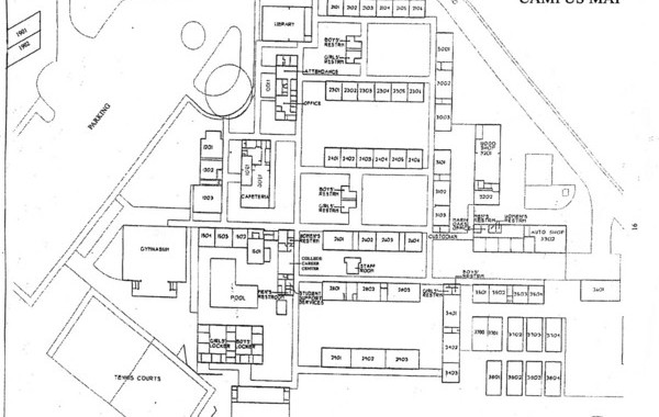 Saratoga High School Campus Map Map