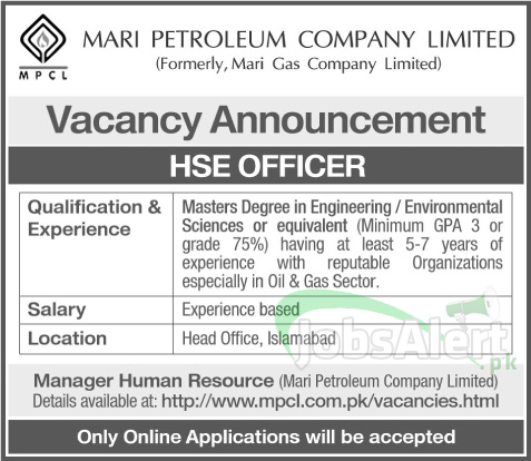 HSE Officer Jobs in Pakistan - Security Guards Companies