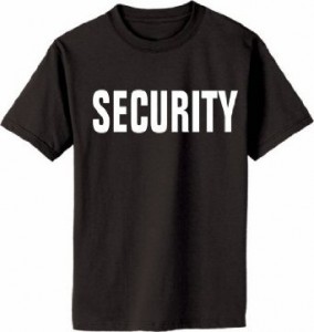 Security T Shirt - Security Guards Companies