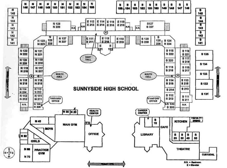 KP Sunnyside Campus Map