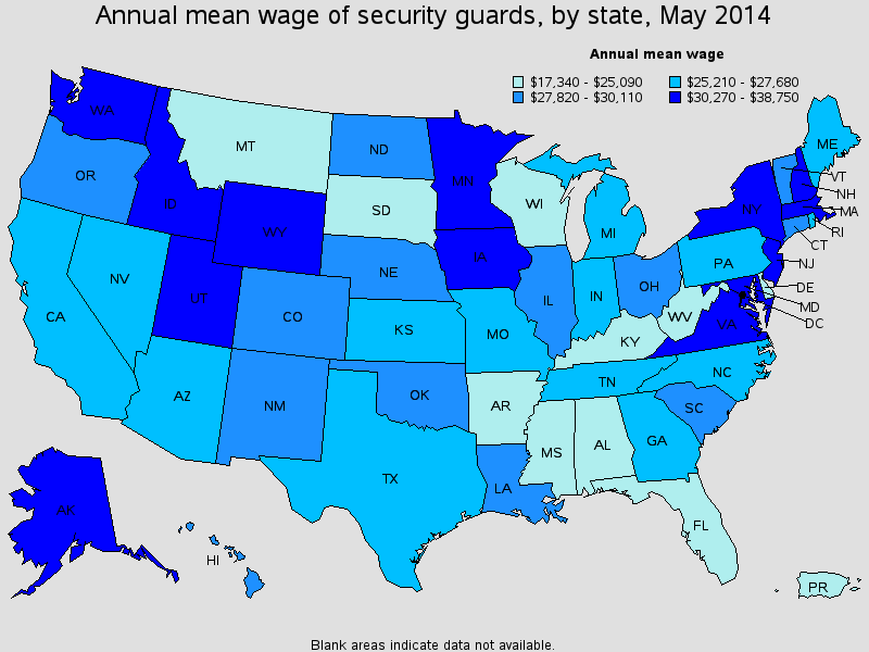 Security Guard Wages in California - Security Guards Companies